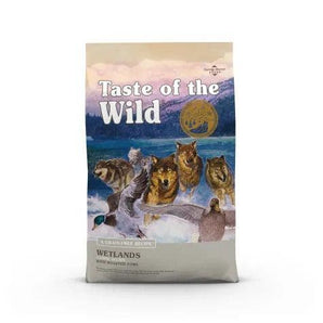 Taste of the Wild 5lb wetlands dog food