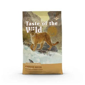 Taste of the Wild feline 14lb canyon river cat food