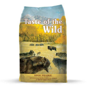 Taste of the Wild 14lb high prairie dog food
