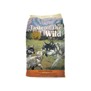 Taste of the Wild 28lb puppy high prairie dog food