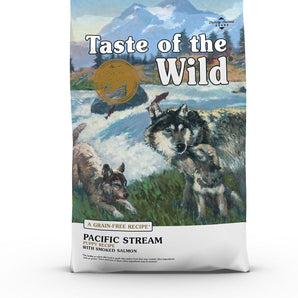 Taste of the Wild 5lb puppy pacific stream dog food