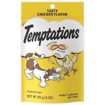 Temptations 3oz tasty chicken cat treat