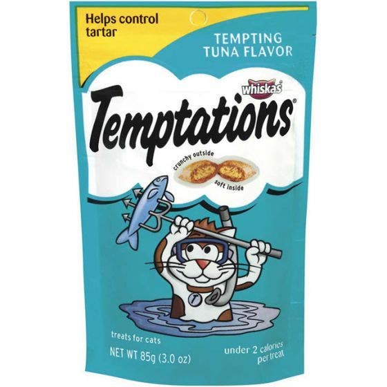 Temptations 3oz tempting tuna cat treat