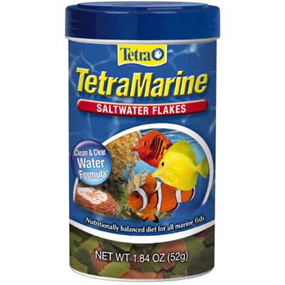 Tetra marine flake food 1.84oz fish food