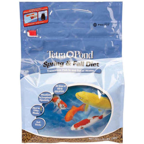 Tetra pond 1.72lb spring and fall diet fish food