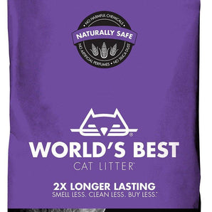 World's Best 28lb lavendar clumping cat litter