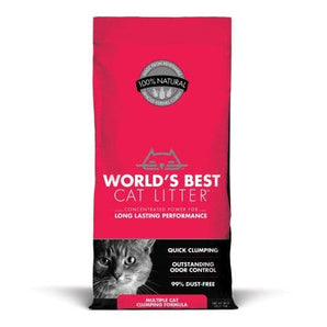 World's Best 28lb red clumping cat litter