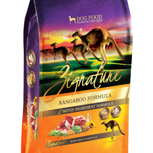 Zignature Kangaroo Formula Dry Dog Food 27lb