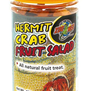 Zoomed Hermit Crab Fruit Salad