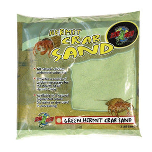 Zoomed Hermit Crab Sand 2lb - Green