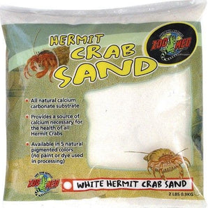 Zoomed Hermit Crab Sand 2lb - White